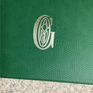 Goyard Saint surplus Black Patterned Card Holder.